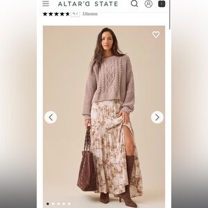 ISO Altar'd Rynn Maxi Skirt!